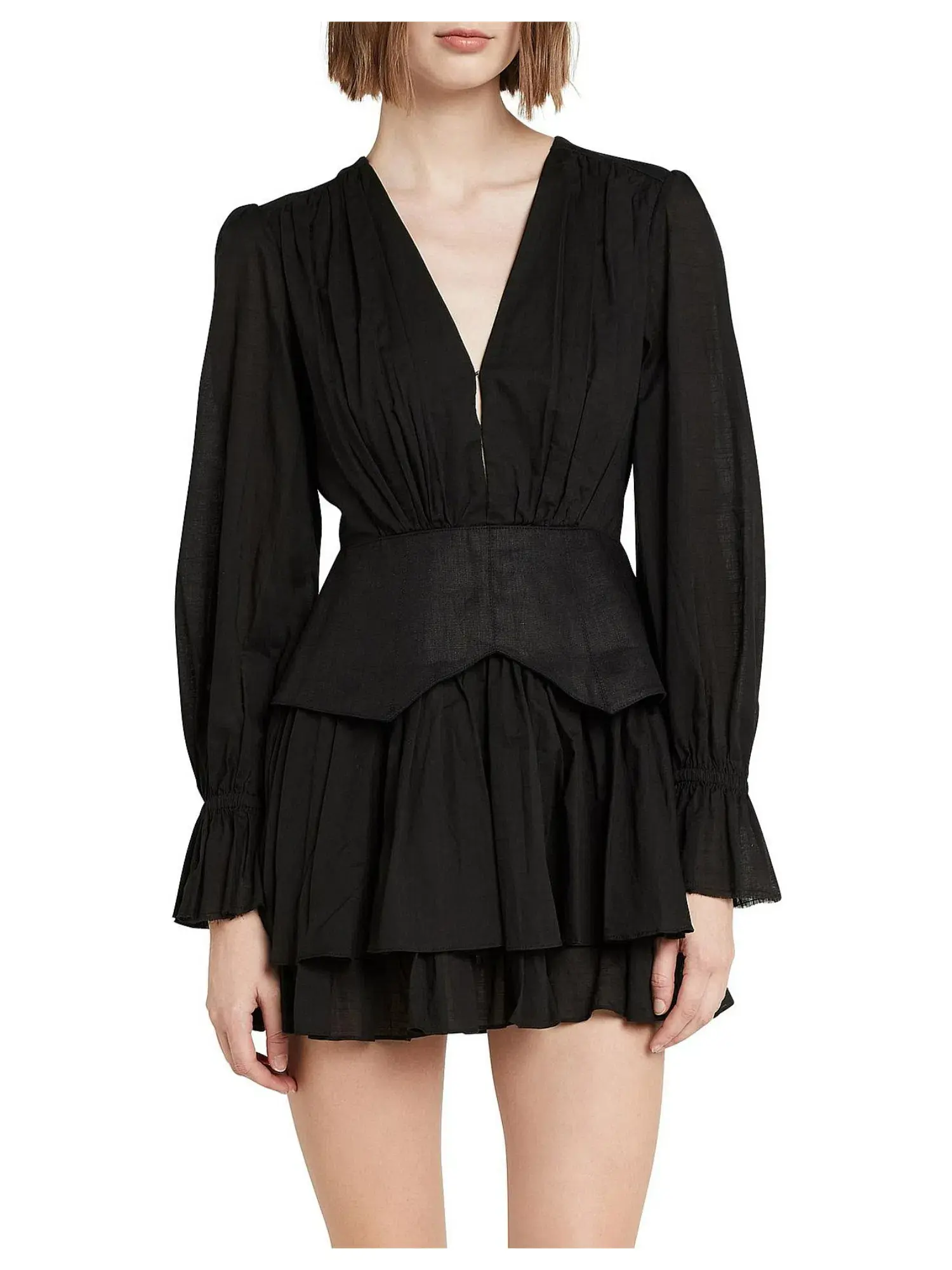 Aje Hanneli Dress in Black Size AU 10 - Image 1