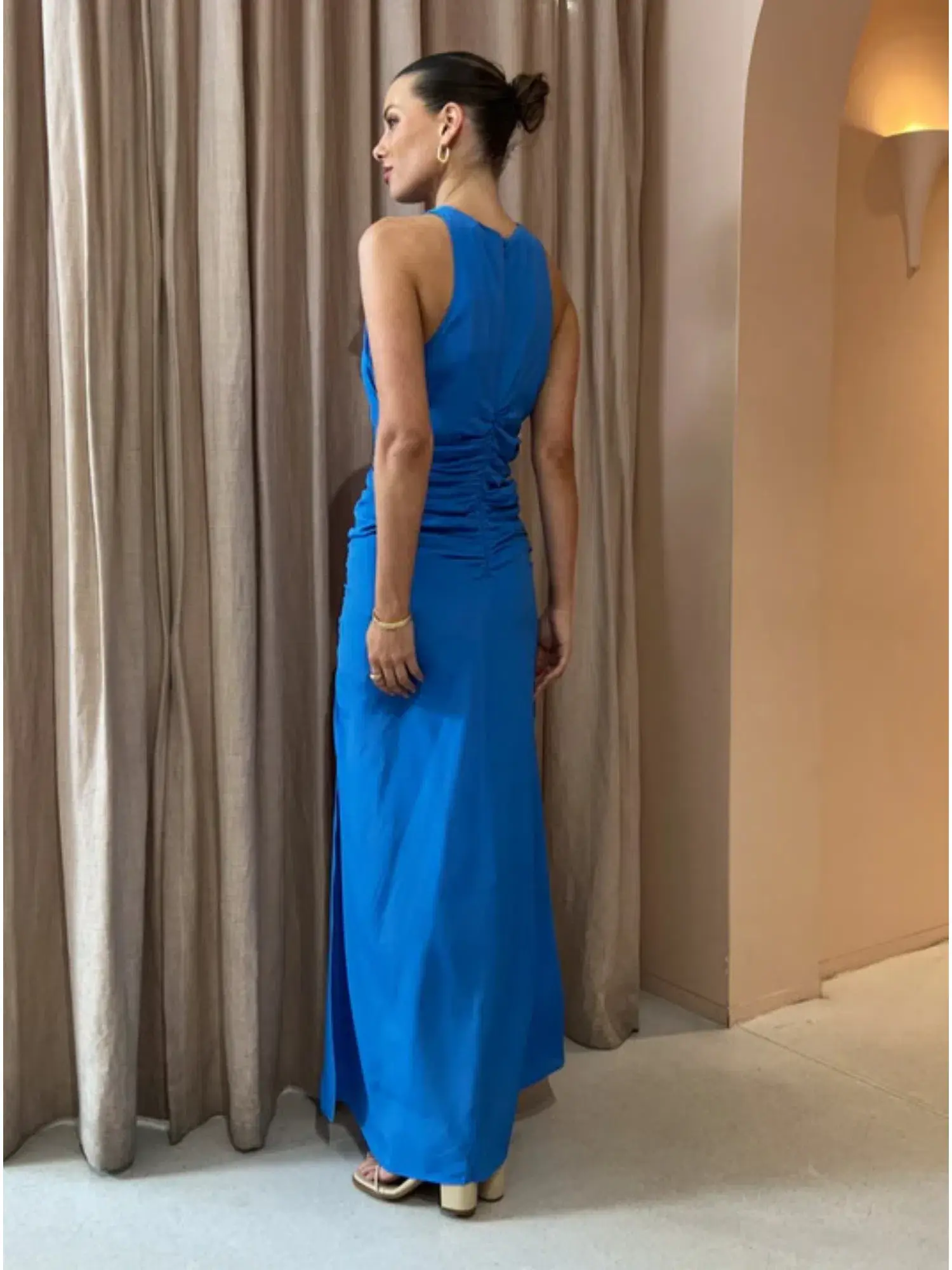 Magali Pascal Kimbie Dress in Blue Size M / AU 10 - Image 3