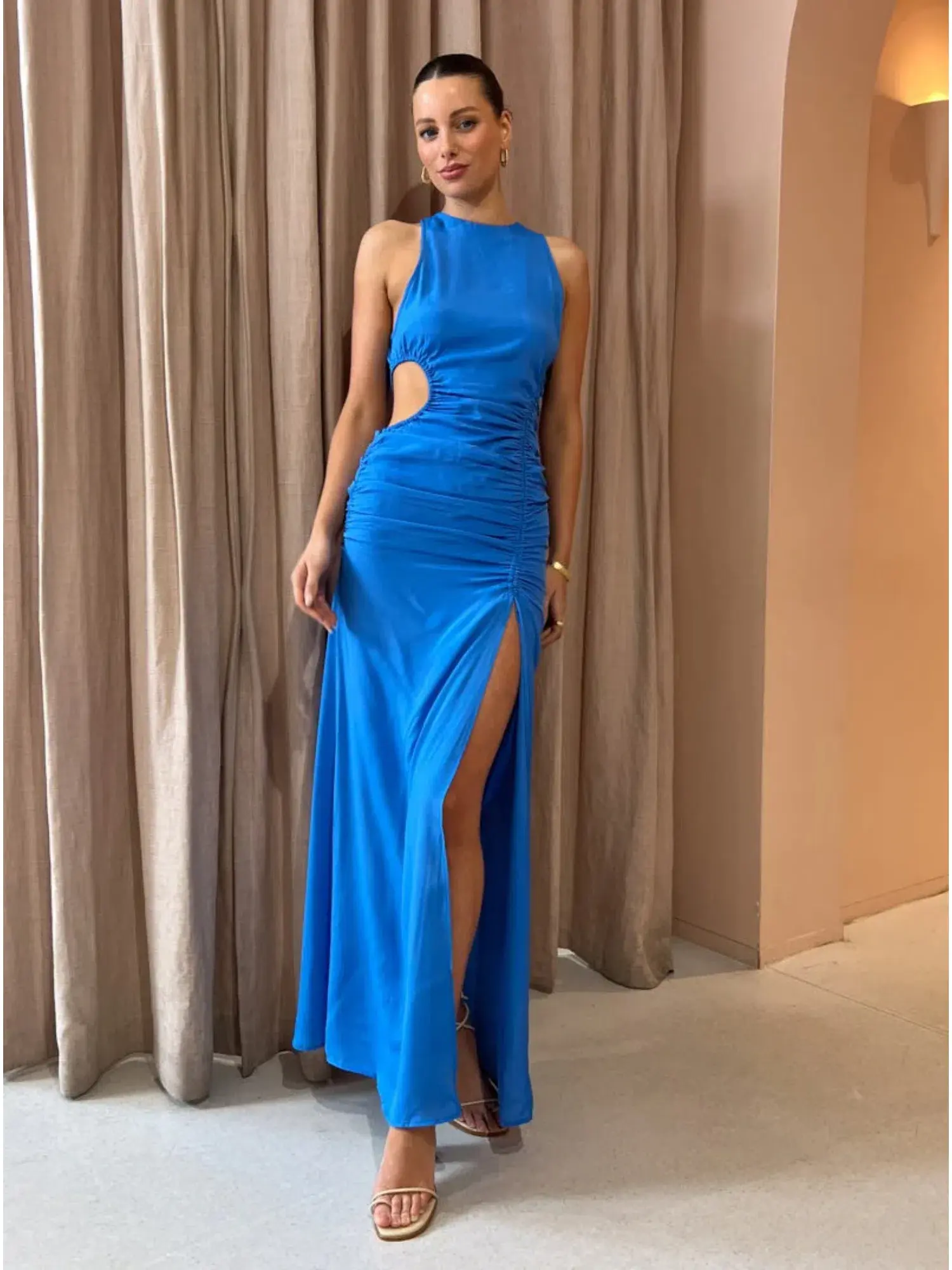 Magali Pascal Kimbie Dress in Blue Size M / AU 10 - Image 1