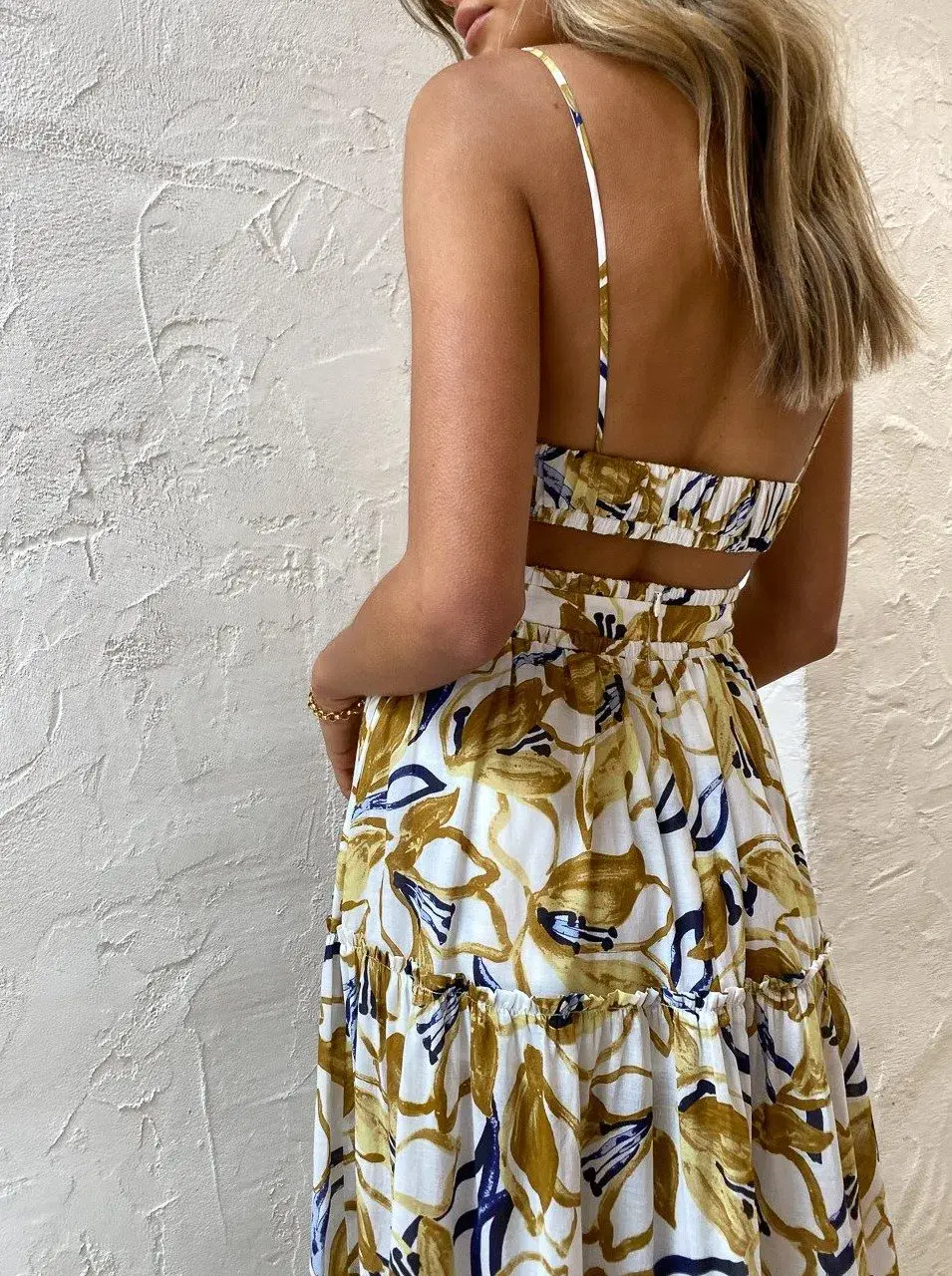 Bec & Bridge Eugenie Maxi Dress in Print Size AU 14 - Image 5