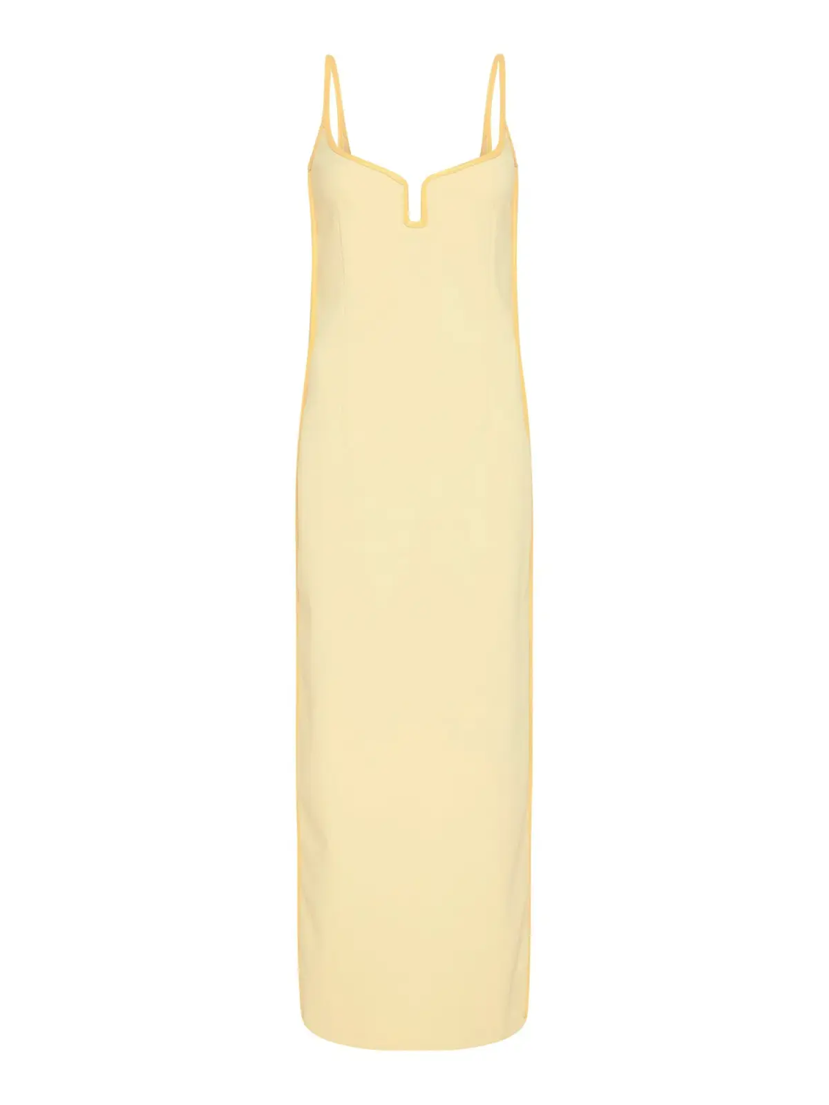 Paris Georgia Marlo Midi Dress Yellow Size S/ AU 8 - Image 3