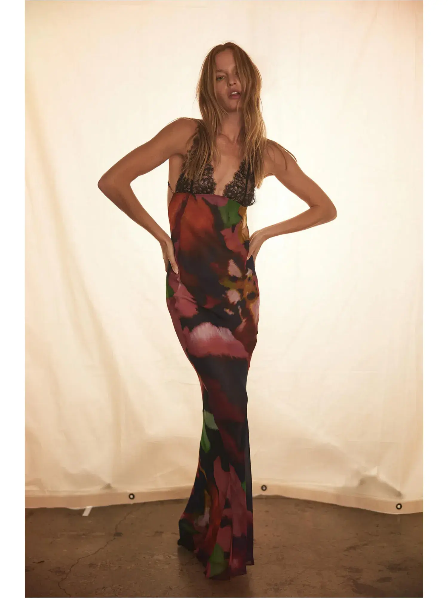 Rat & Boa Paola Floral Slip Dress Multi Size Small / AU 8 - Image 1