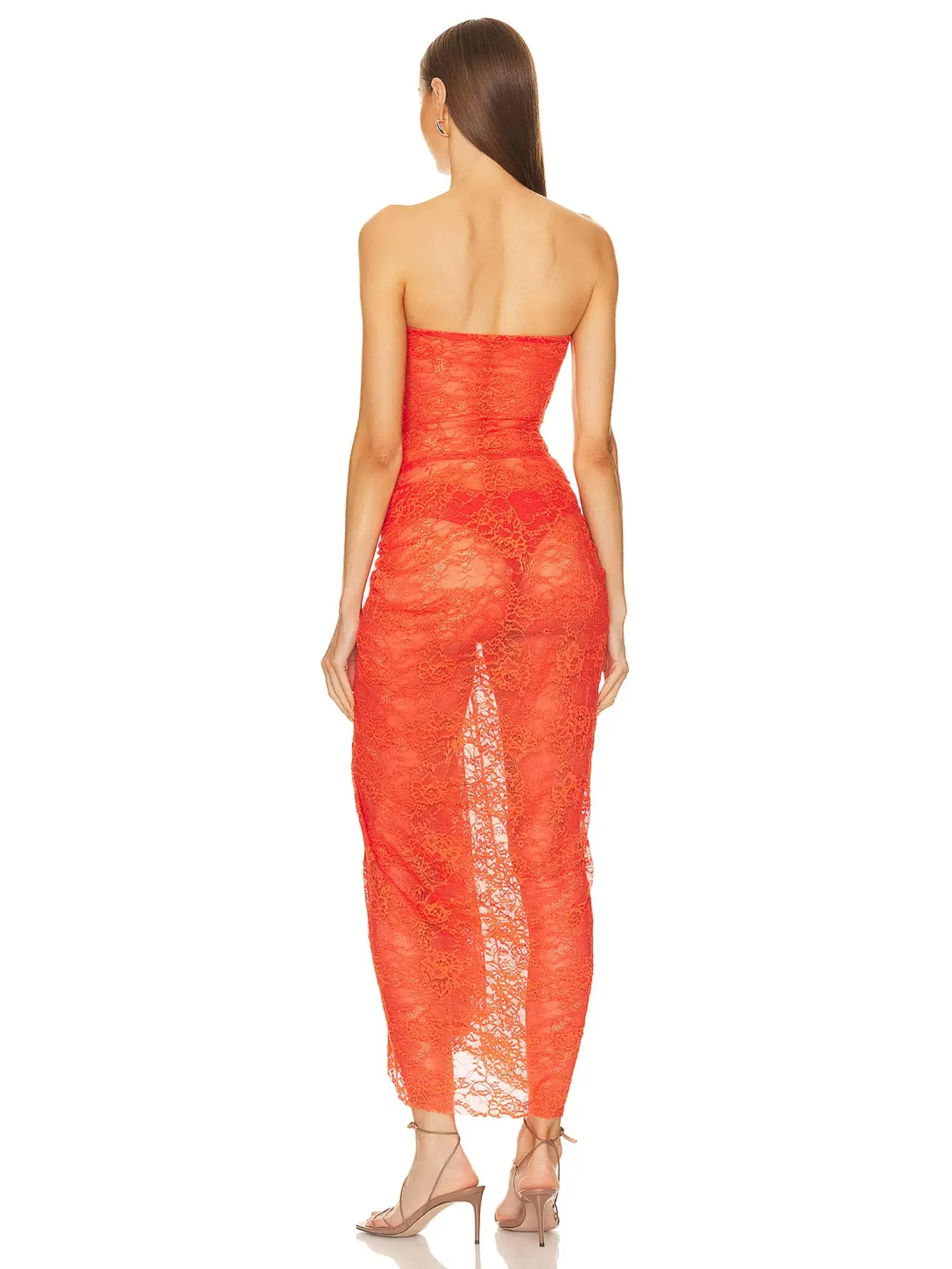 Natalie Rolt Naomi Dress Tangerine Size 1 / AU 8 - Image 5