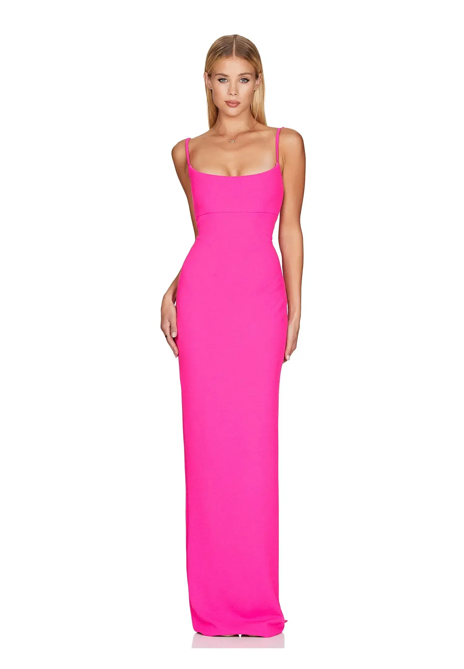 Love Nookie Bailey Maxi Dress Neon Pink Size 6 - Image 1