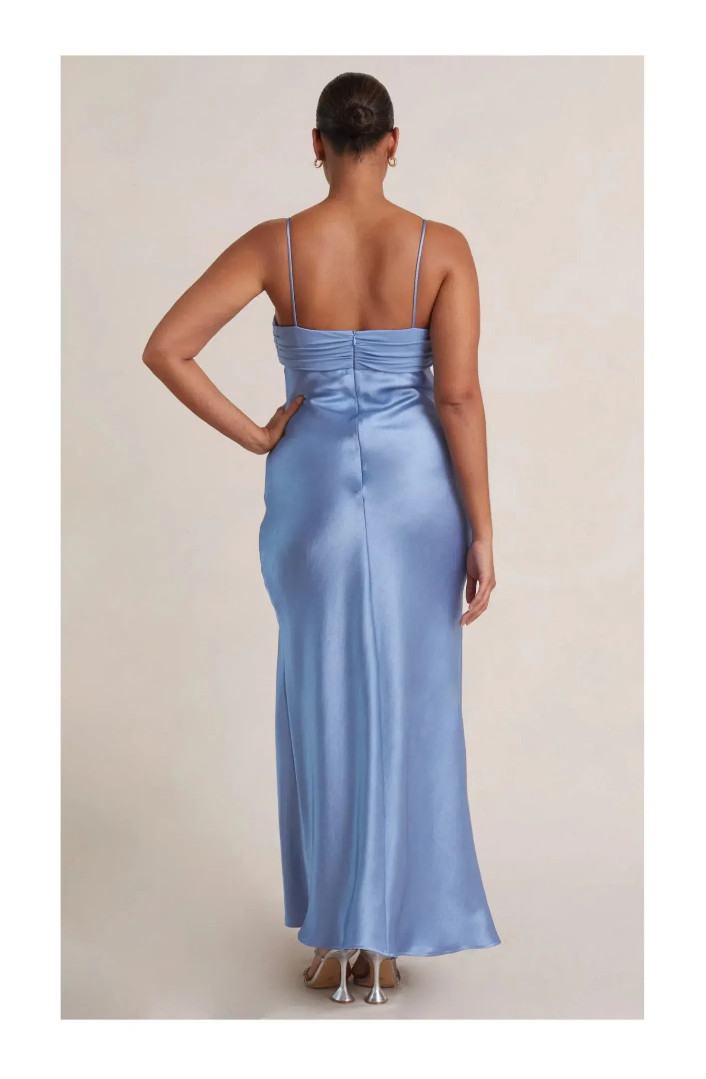 Bec and Bridge Julieta Maxi Dress Periwinkle Blue Size 8 - Image 3