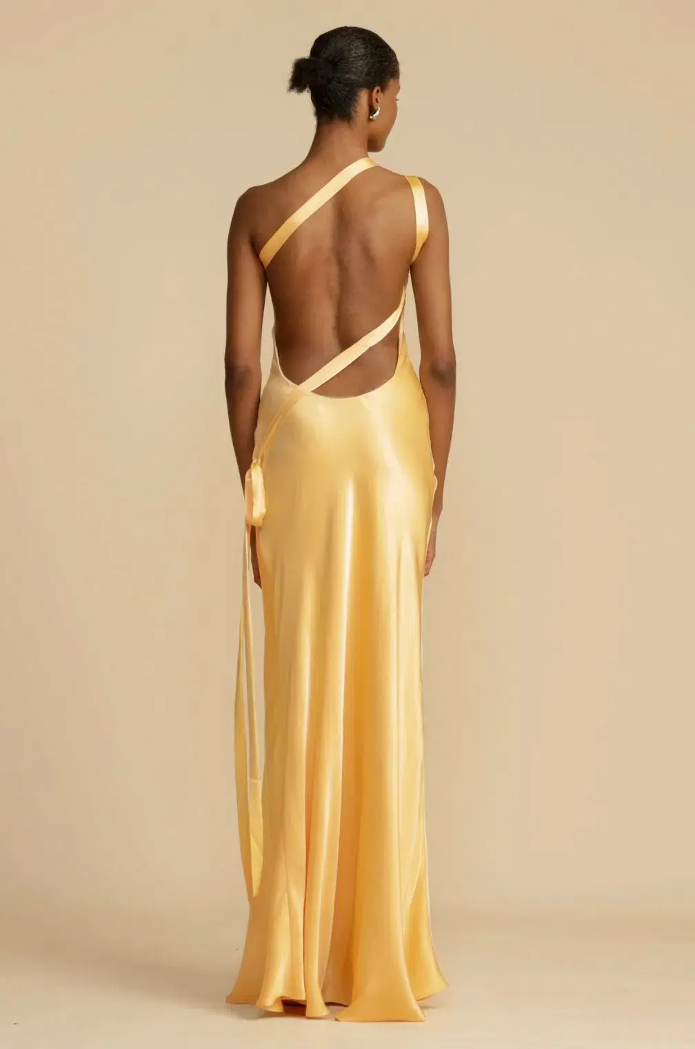 Arcina Ori Monique Dress Yellow Size 8 for rent on The Volte - main image