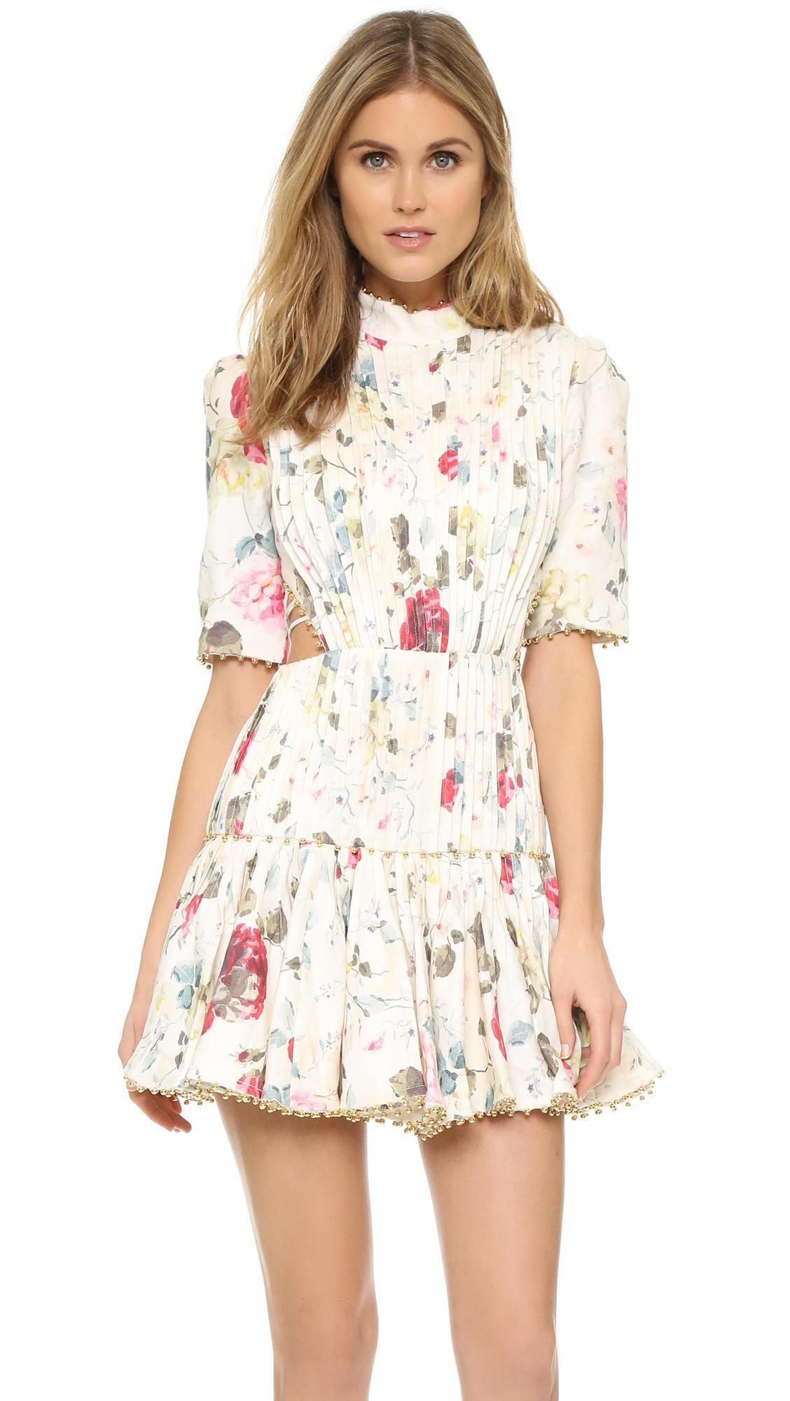 Zimmermann Mischief Corset Dress Print Size 0 - Image 2