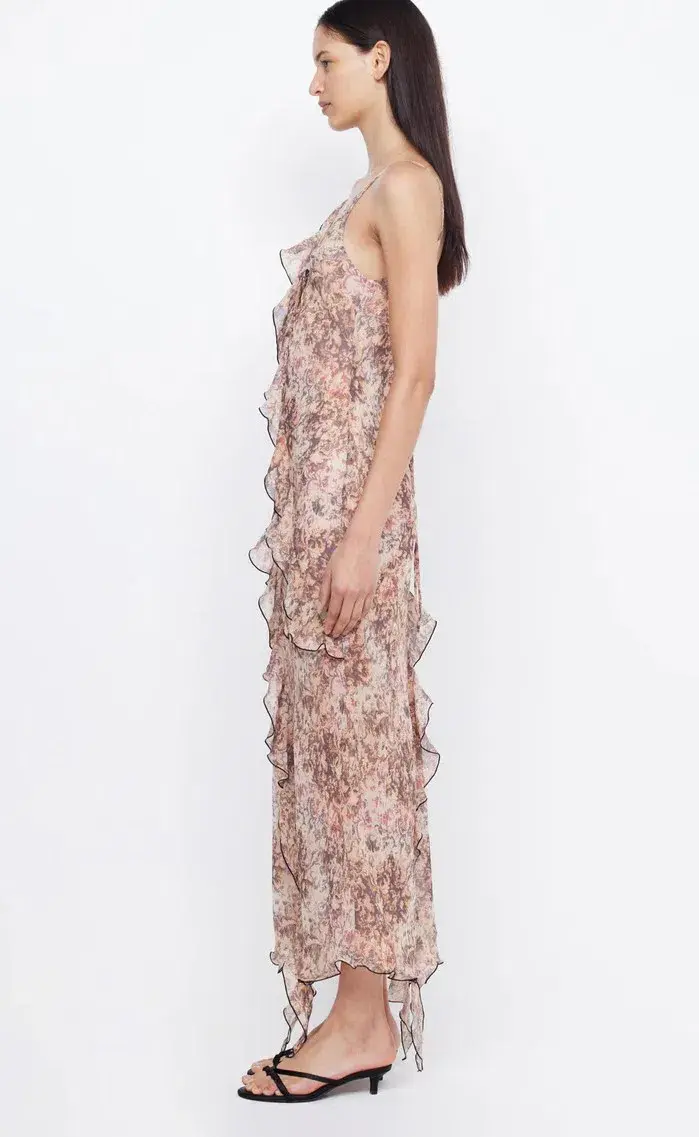 Bec & Bridge Courtney Frill Maxi Dress Versailles Floral Size 10 - Image 5