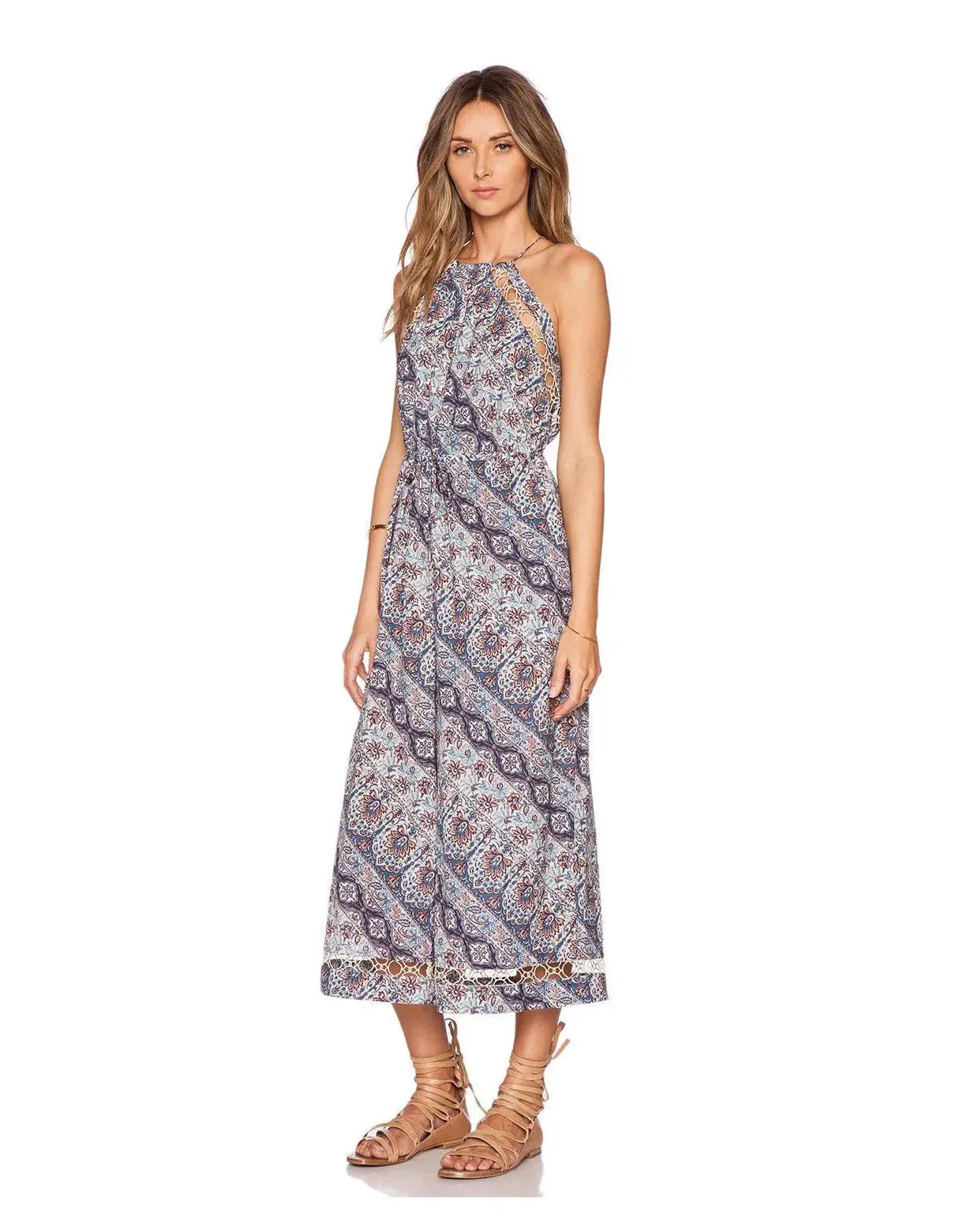 Zimmermann Ryker Chevron Jumpsuit Print Size 2/ AU 12 - Image 1