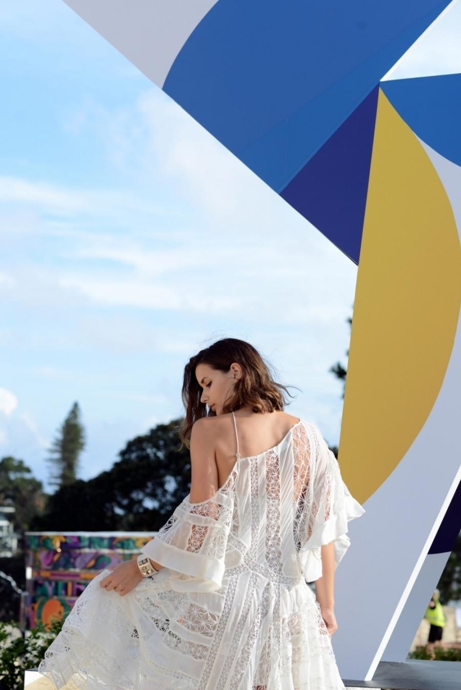 Zimmermann Tarot Celestial Dress White Size 0 - Image 4