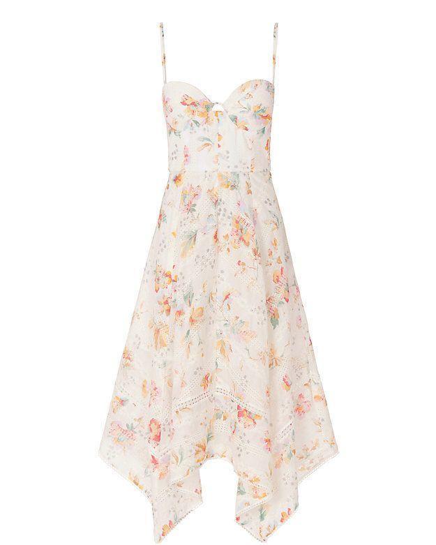 Zimmermann Belle Bustier Dress Floral Size 2/ AU 12 - Image 7