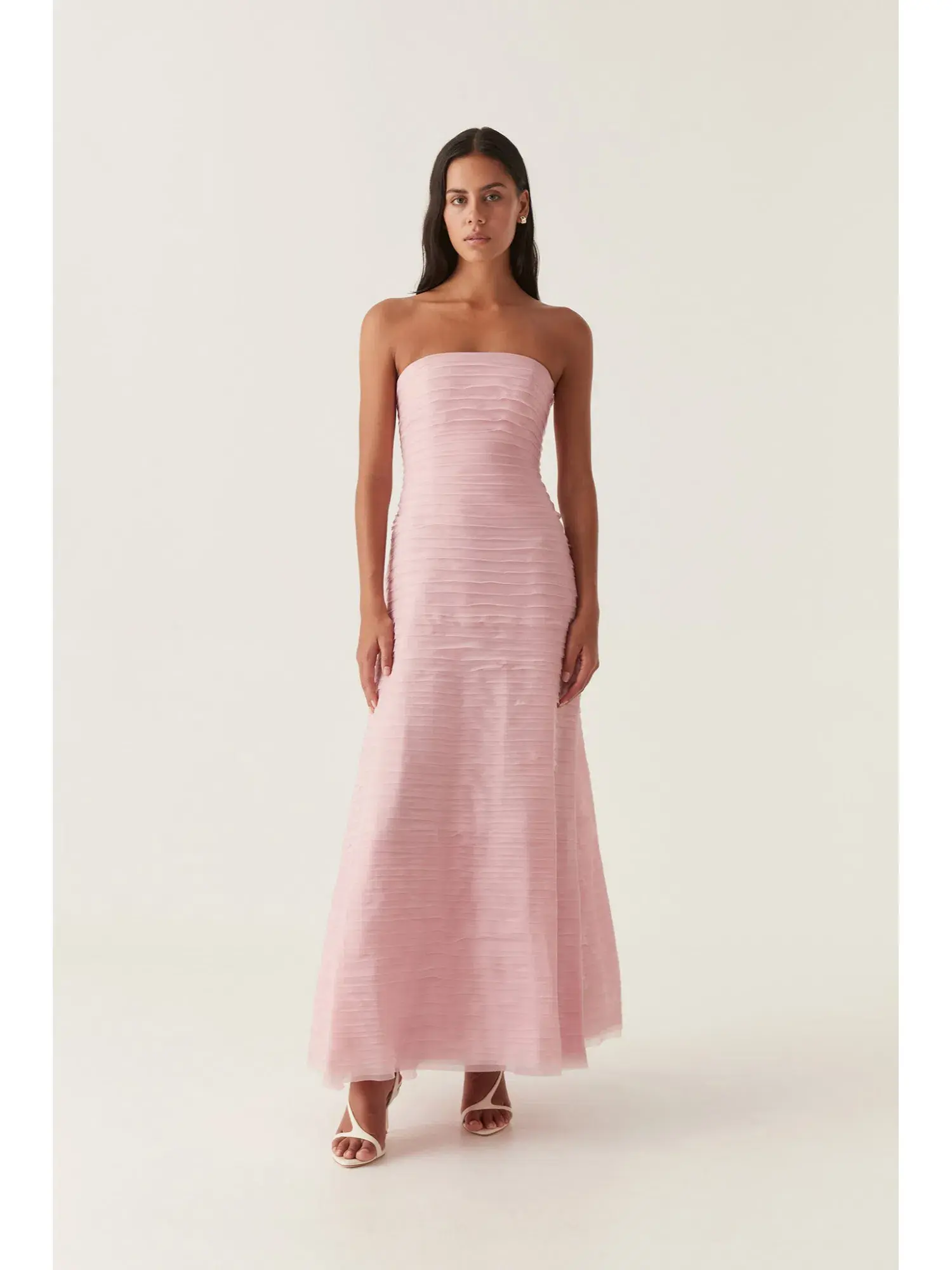 Aje Soundscape Maxi in Chalk Pink Size AU 12 - Image 1