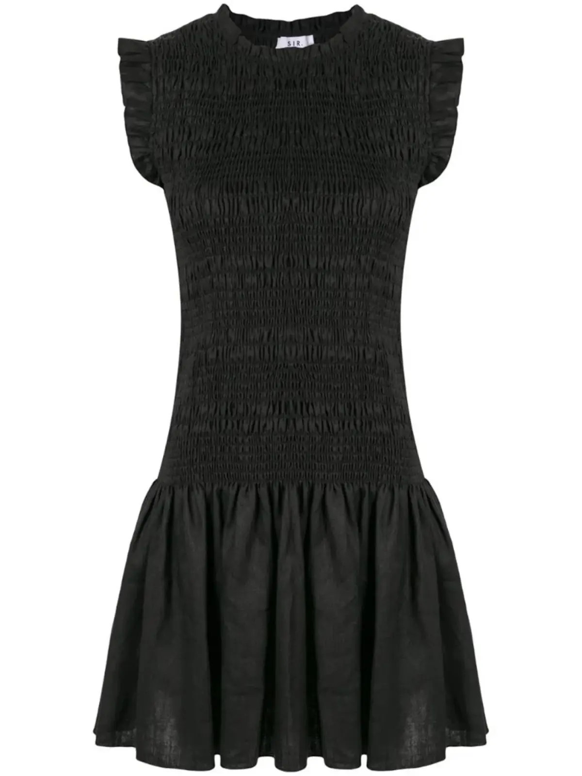 Sir The Label Emile Ruched Mini Dress Black Size 3 / AU 12 - Image 2