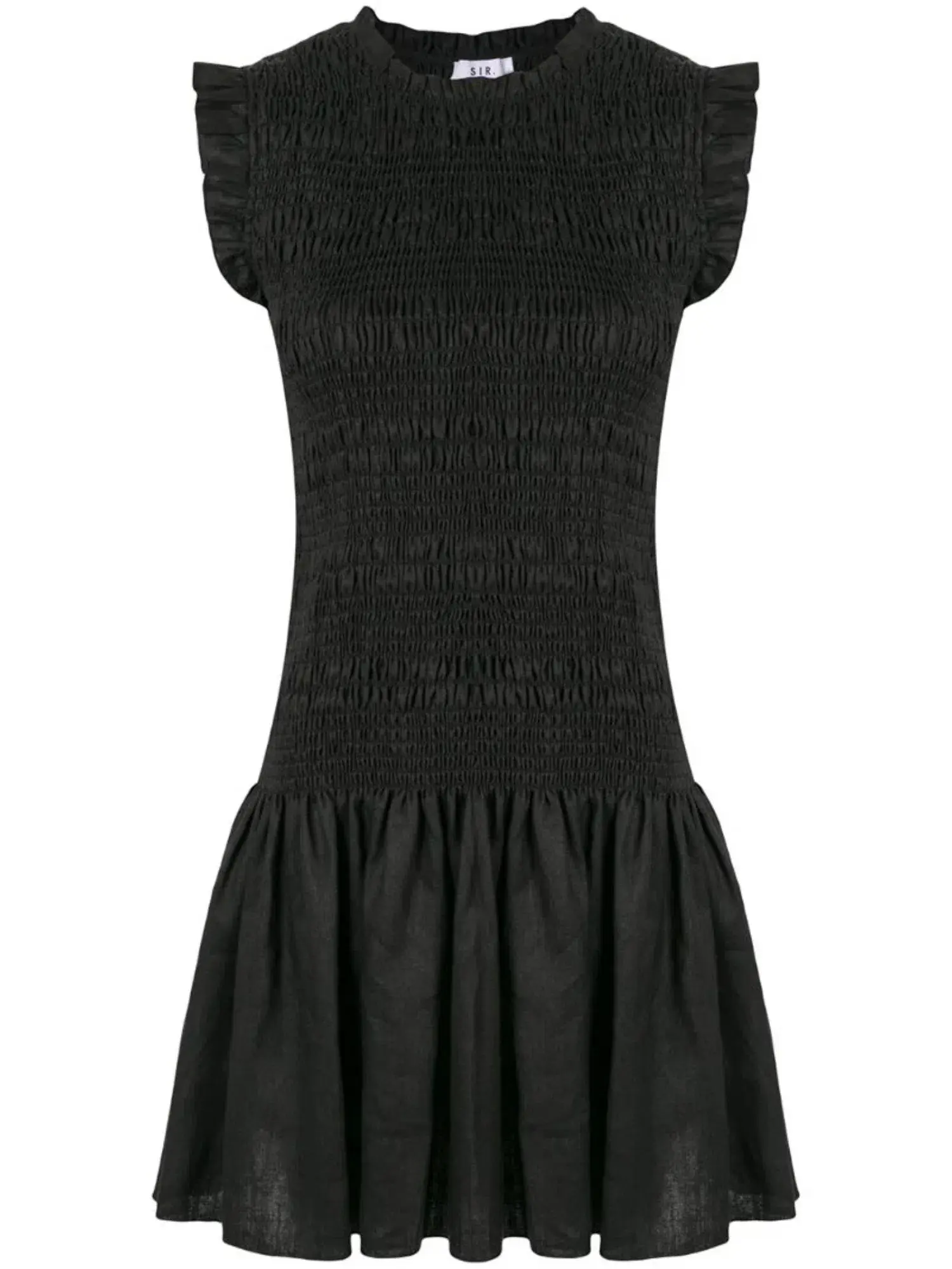 Sir The Label Emile Ruched Mini Dress Black Size 3 / AU 12 - Image 2