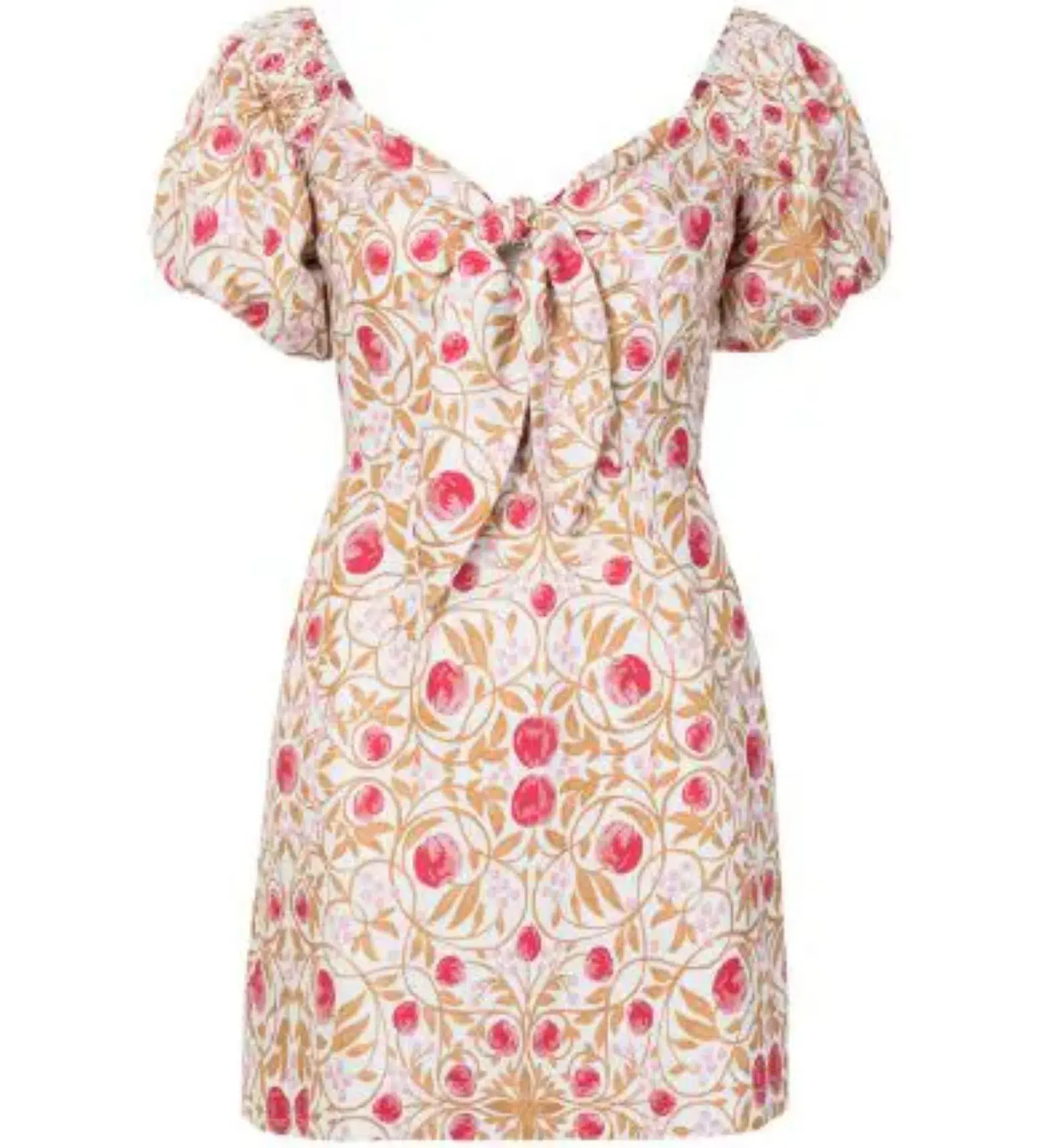 Rebecca Vallance  Catania O/S Mini Dress Floral Size 10 - Image 2