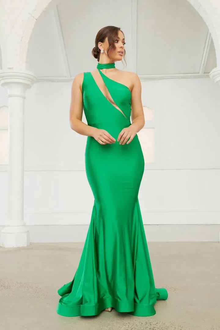 Nicole Bakti Nicole Dress Green Size 8 - Image 1