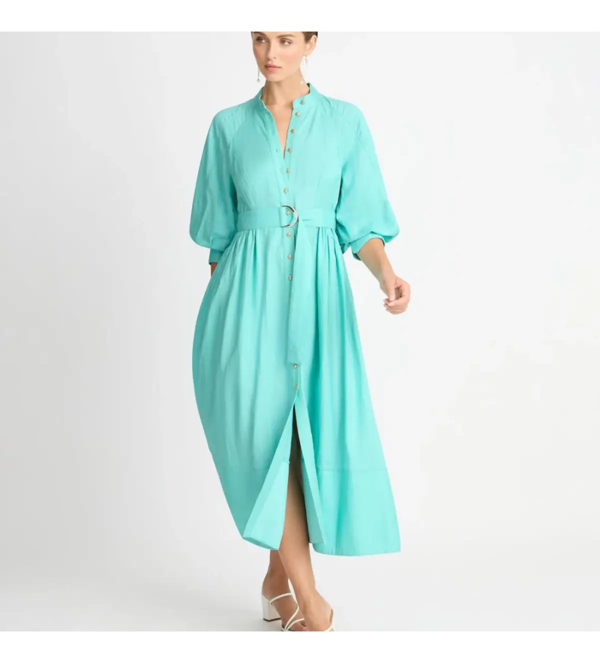 Sheike Piper Dress in Green Size 14 - Image 3