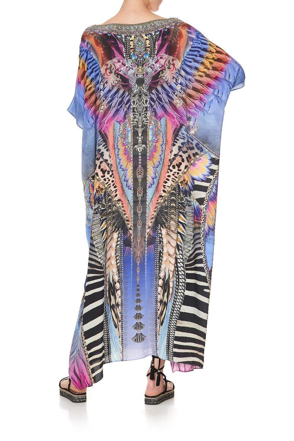 Camilla Love On The Wing Round Neck Kaftan Size 10 - Image 8