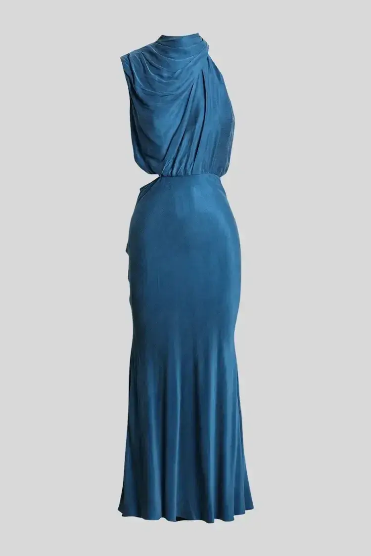 Sheike Park Ave Dress Blue Size 14  - Image 3