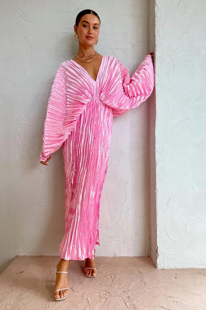 L'Idee De Luxe Gown Pink Size 6 - Image 1