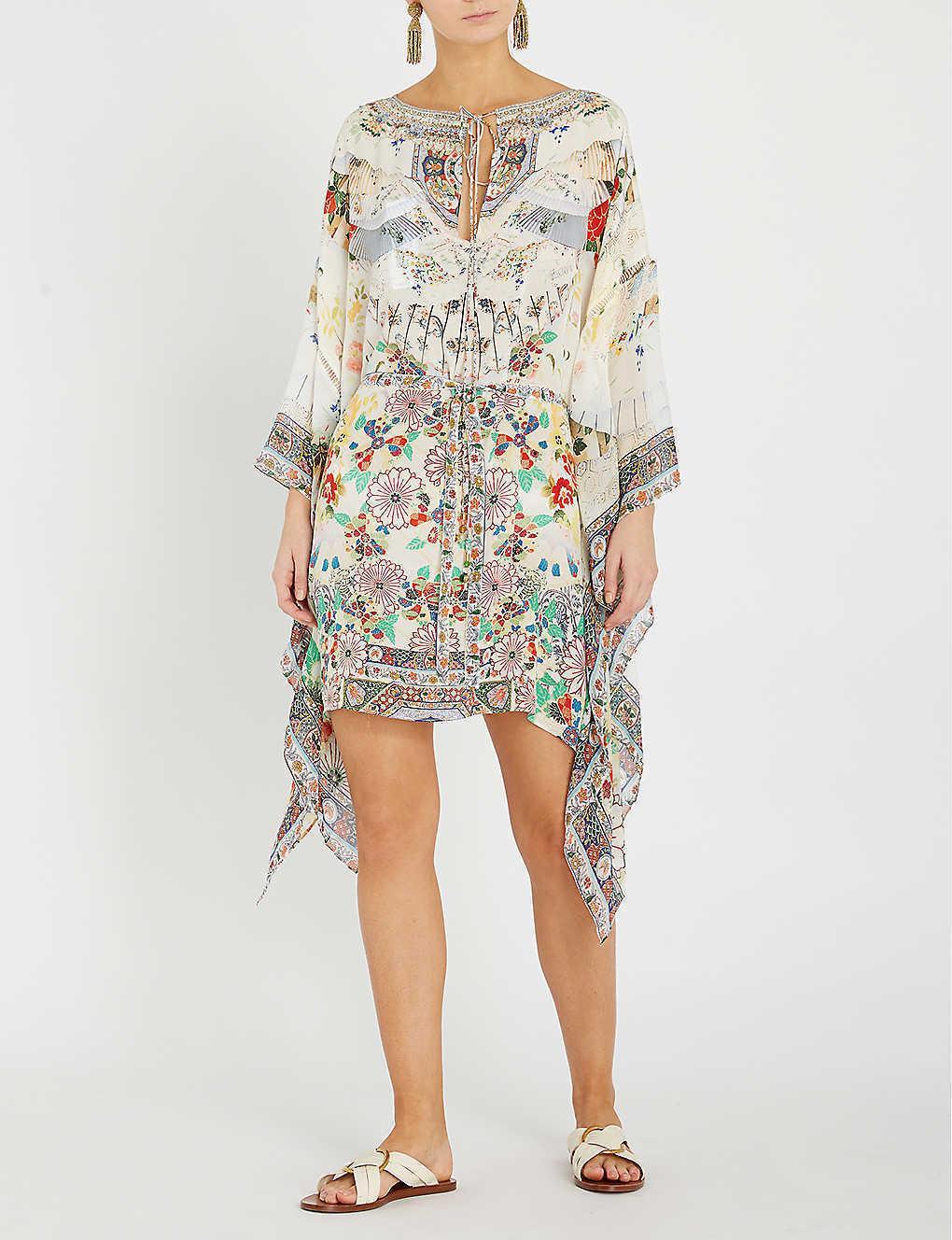 Camilla Time After Time Short Kaftan With Sheer Sleeves Size 10 - Image 4
