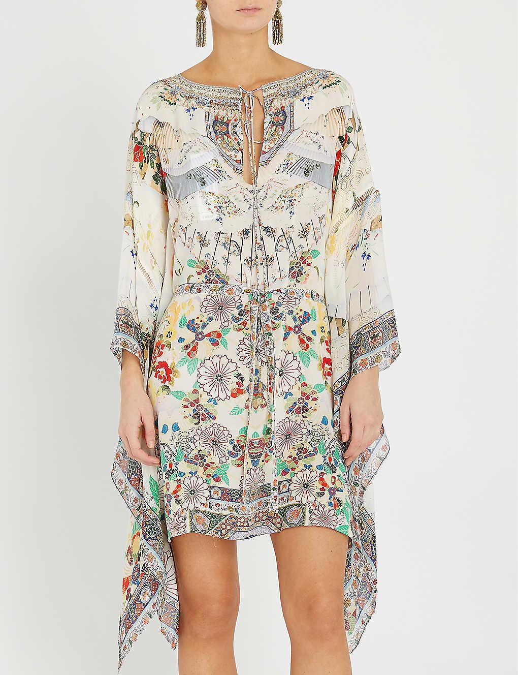 Camilla Time After Time Short Kaftan With Sheer Sleeves Size 10 - Image 3