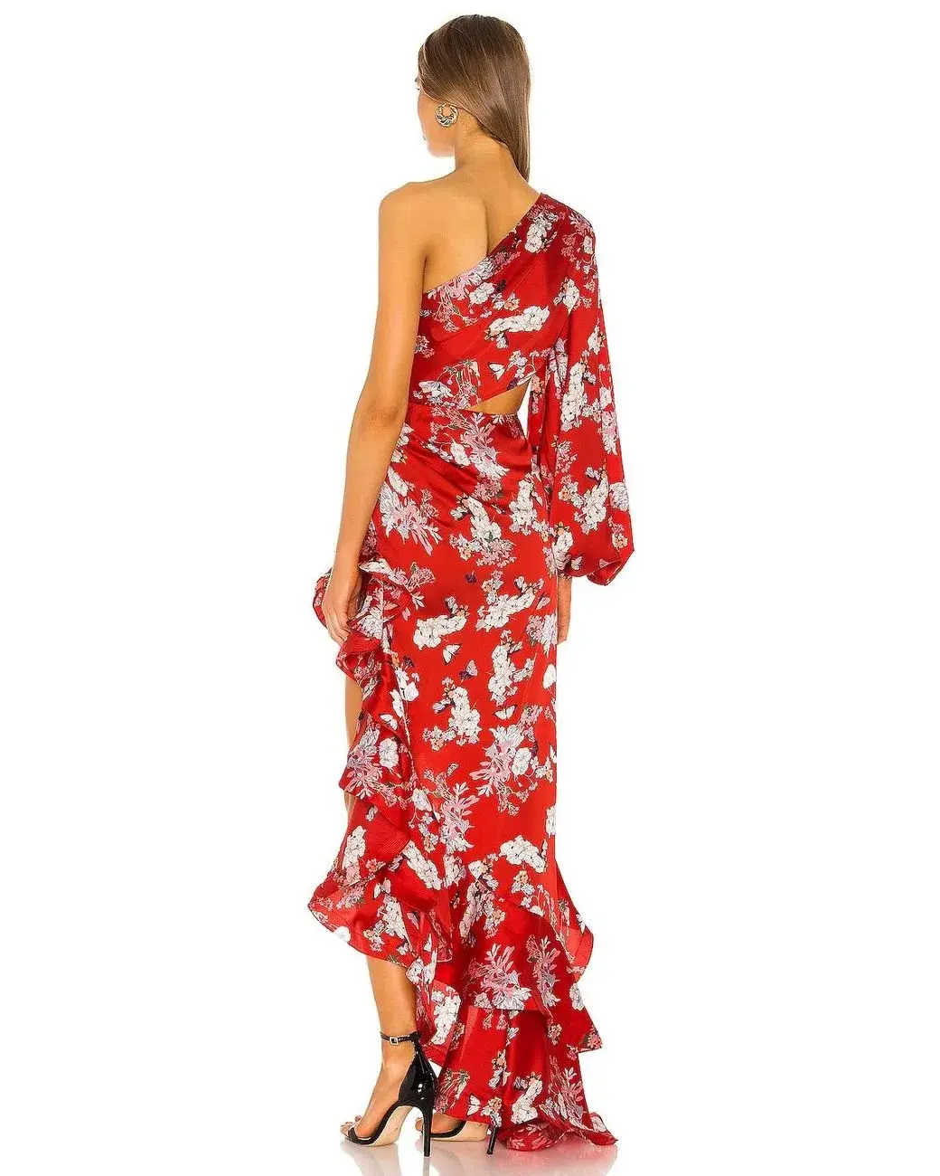 Bronx and Banco Tokio Gown Red Size 10 - Image 1