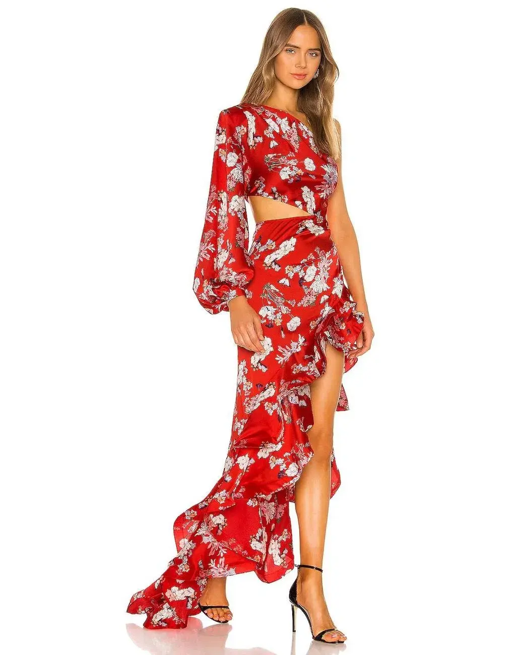 Bronx and Banco Tokio Gown Red Size 10 - Image 2