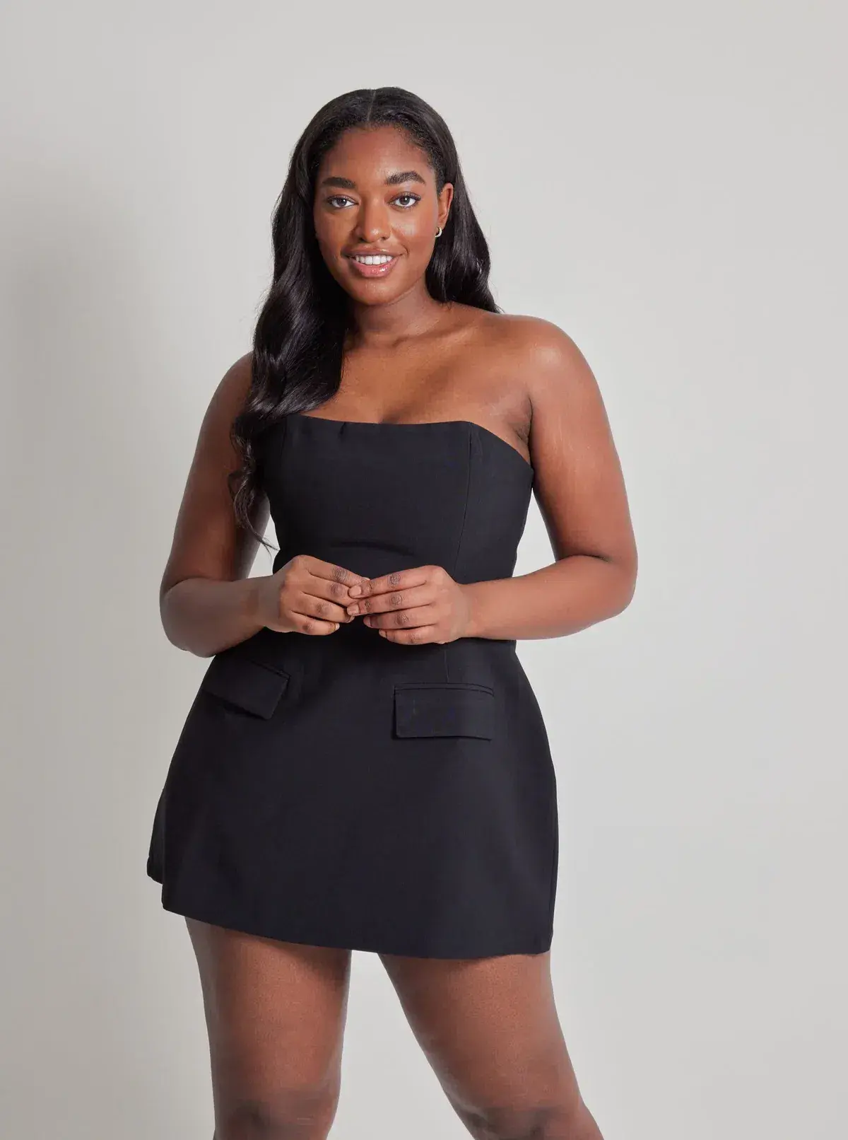 Odd Muse The Ultimate Muse Strapless Dress in Black Size 14 - Image 6
