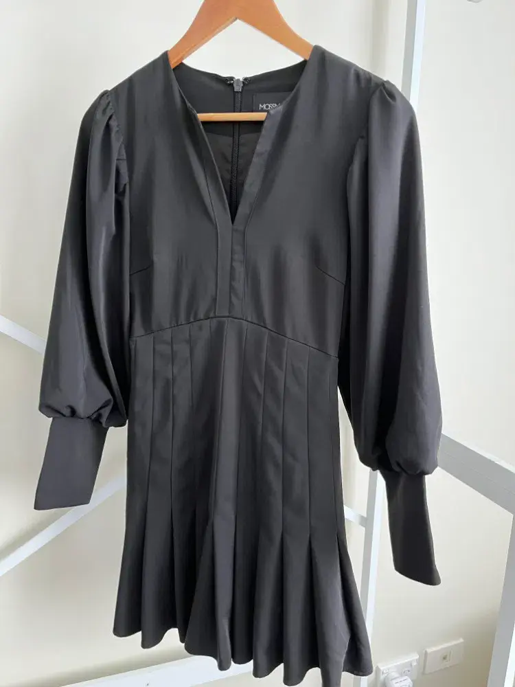 Mossman Overexposed Dress Black Size 6 - Image 3