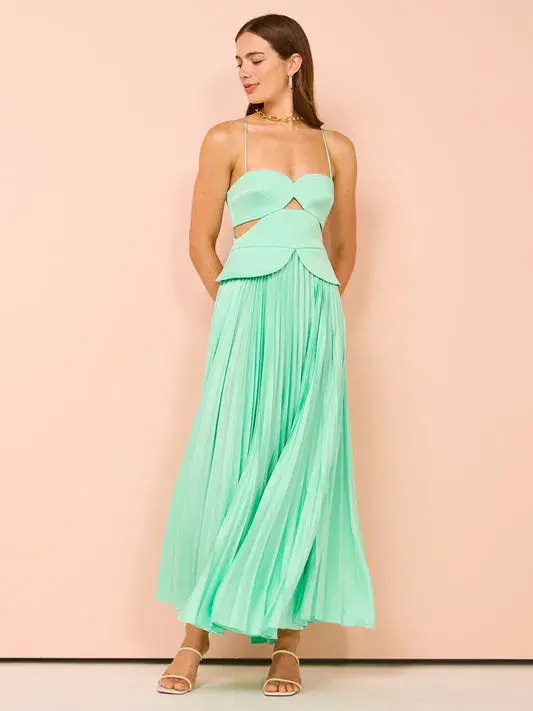 Acler Atholoton Midi Dress In Arctic Mint Size 8  - Image 2