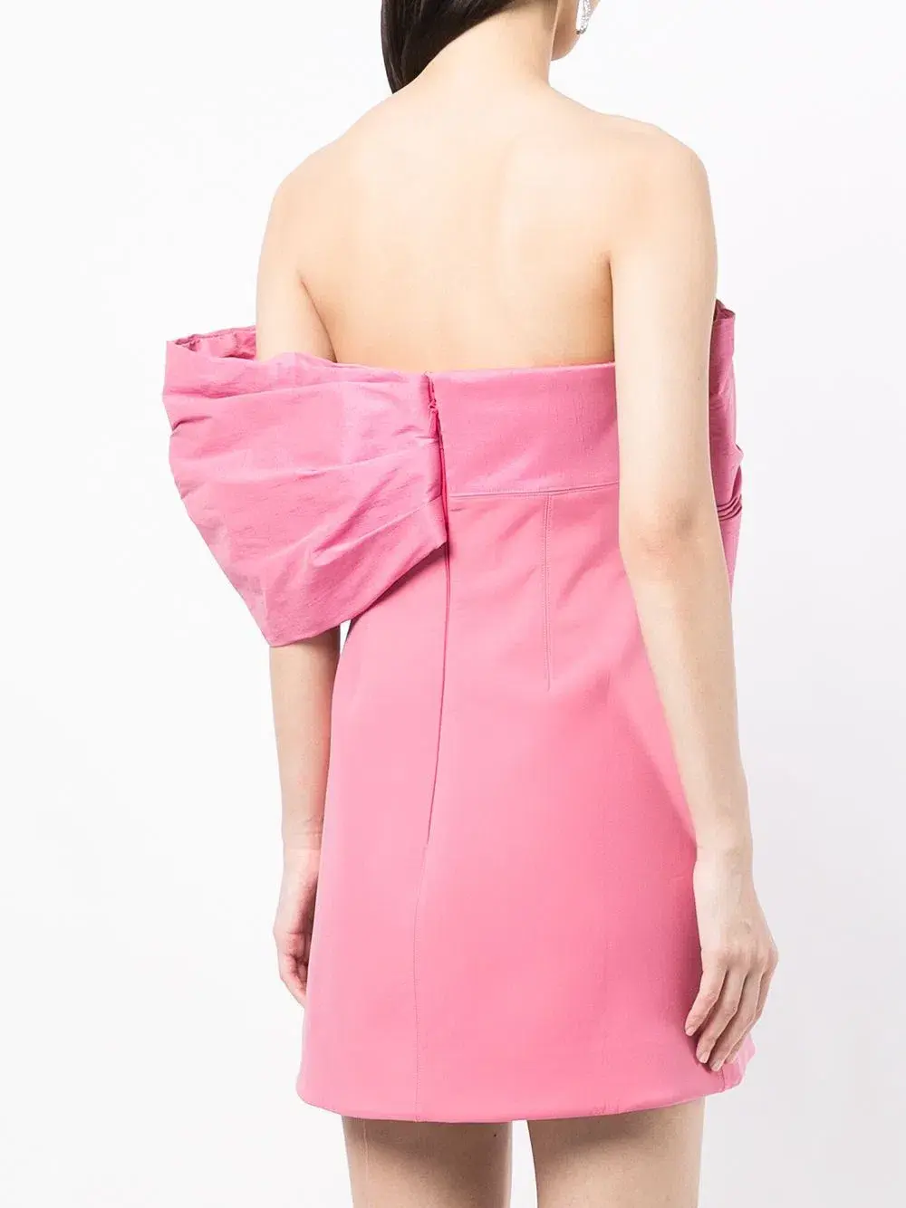 Rachel Gilbert Kace Mini Dress Pink Size 12 - Image 3