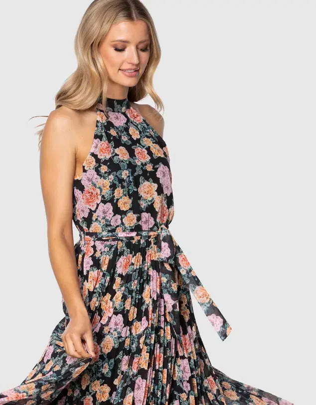Pilgrim Rheta Maxi Dress Floral Size 8 - Image 2