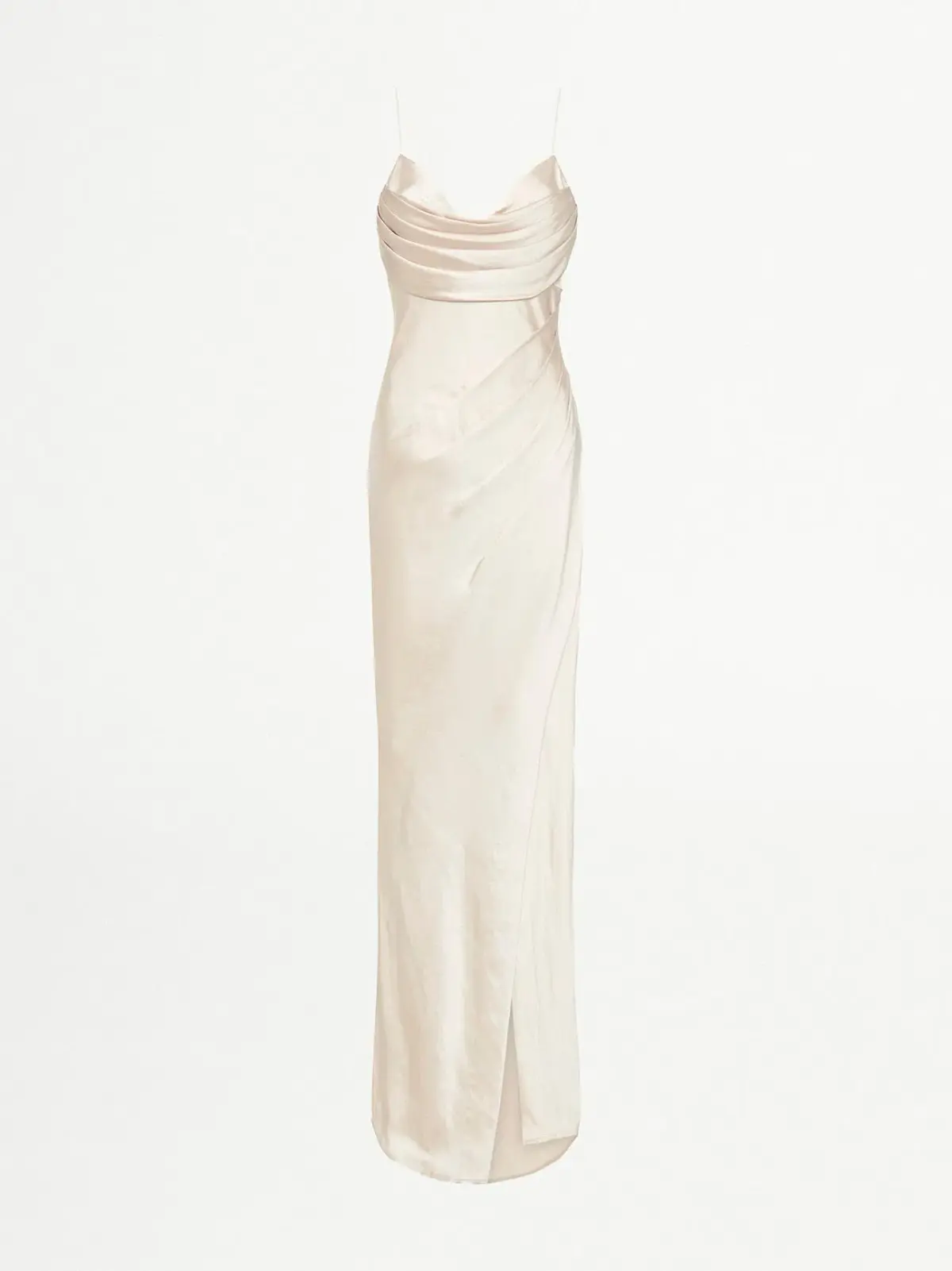 Sheike Bella Dress in Oyster Size 16 - Image 6