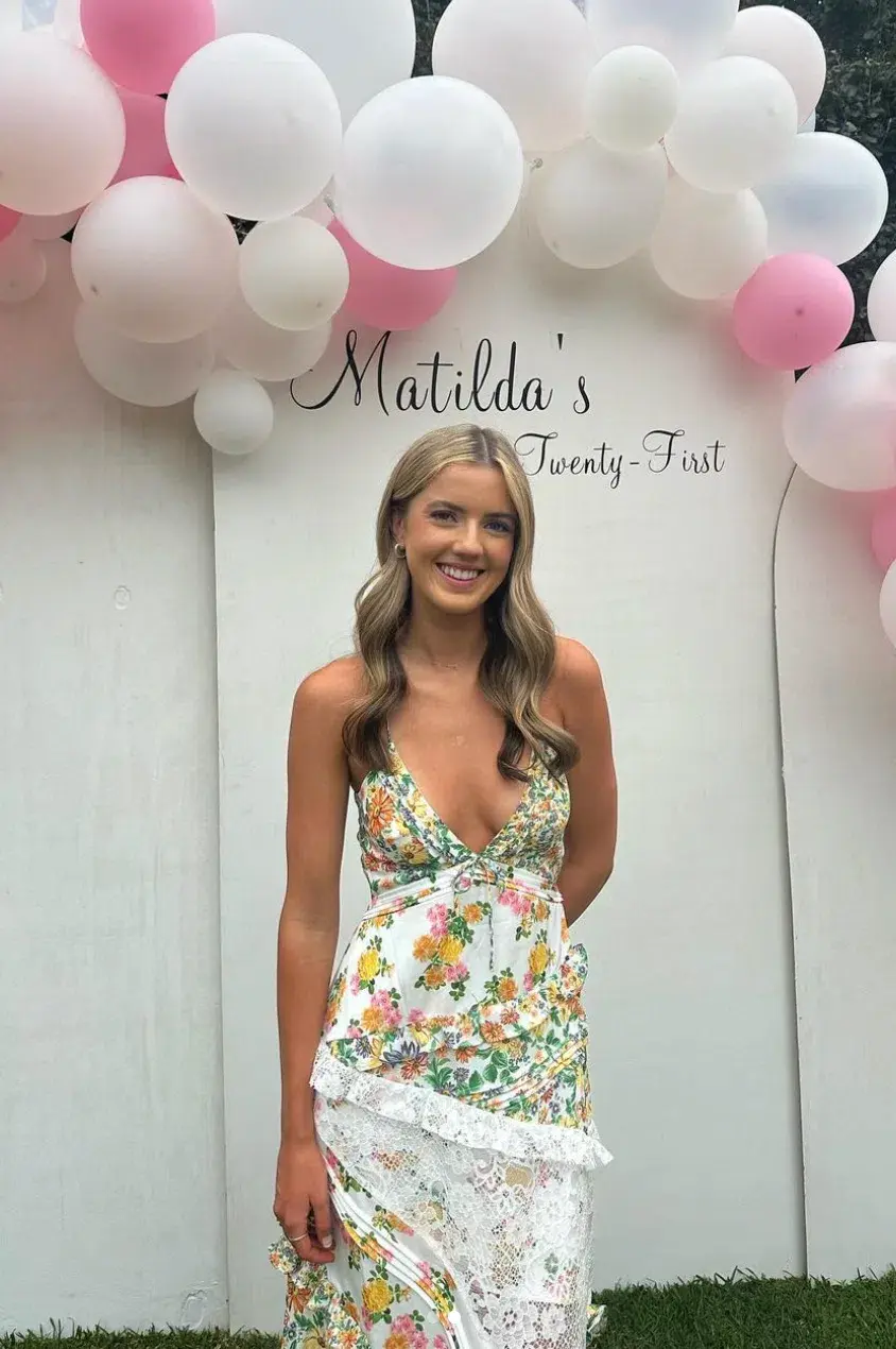 For Love of Lemons Rosalyn Maxi Dress Floral Size XS / AU 6 for rent on The Volte - main image