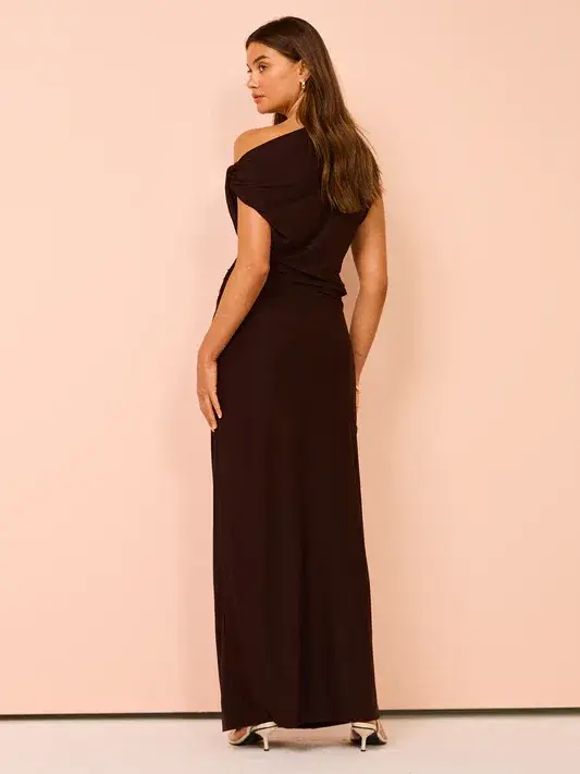 Camilla & Marc Annalise Maxi Dress Chocolate Brown Size 10  - Image 2