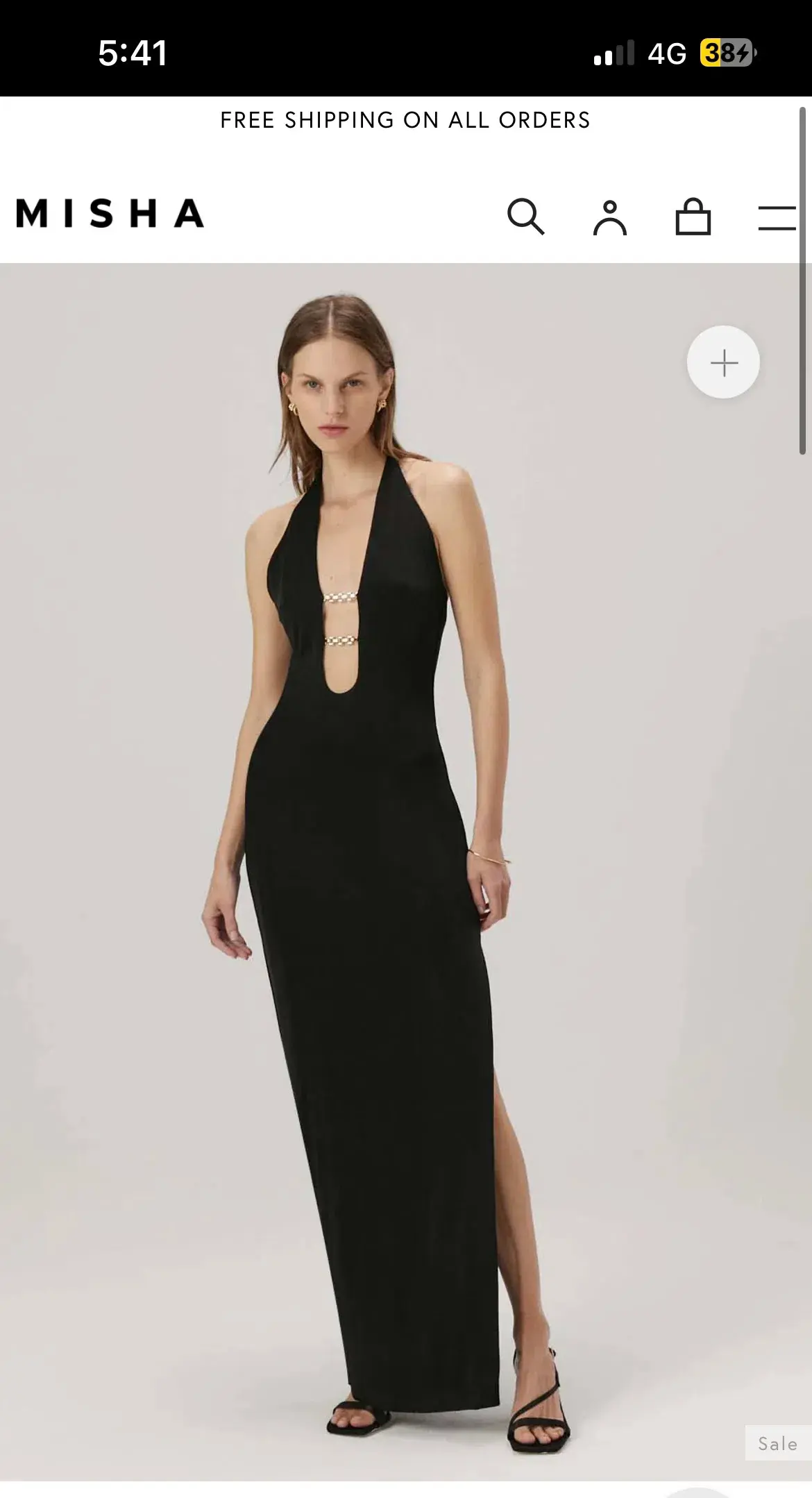 Misha Yesenia Gown Black Size 6/XS - Image 3