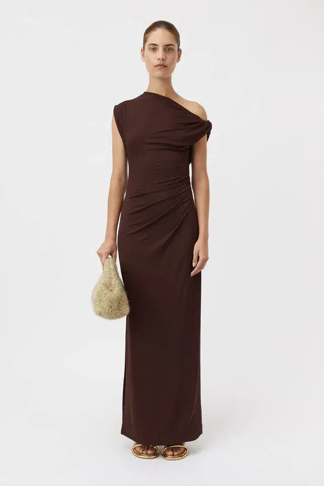 Camilla and Marc Annalise Maxi Dress Brown Size 8 - Image 1