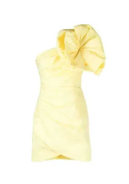 Rachel Gilbert Evana Mini Dress Yellow Size 4/AU 14 for rent on The Volte - main image