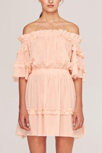 Steele Nude Soleil Dress Size 8 - Image 1