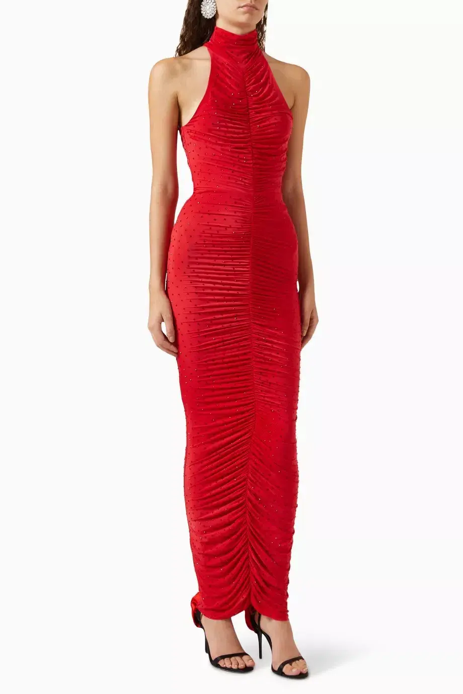 Alex Perry Gabe Dress Red Size 6 - Image 1