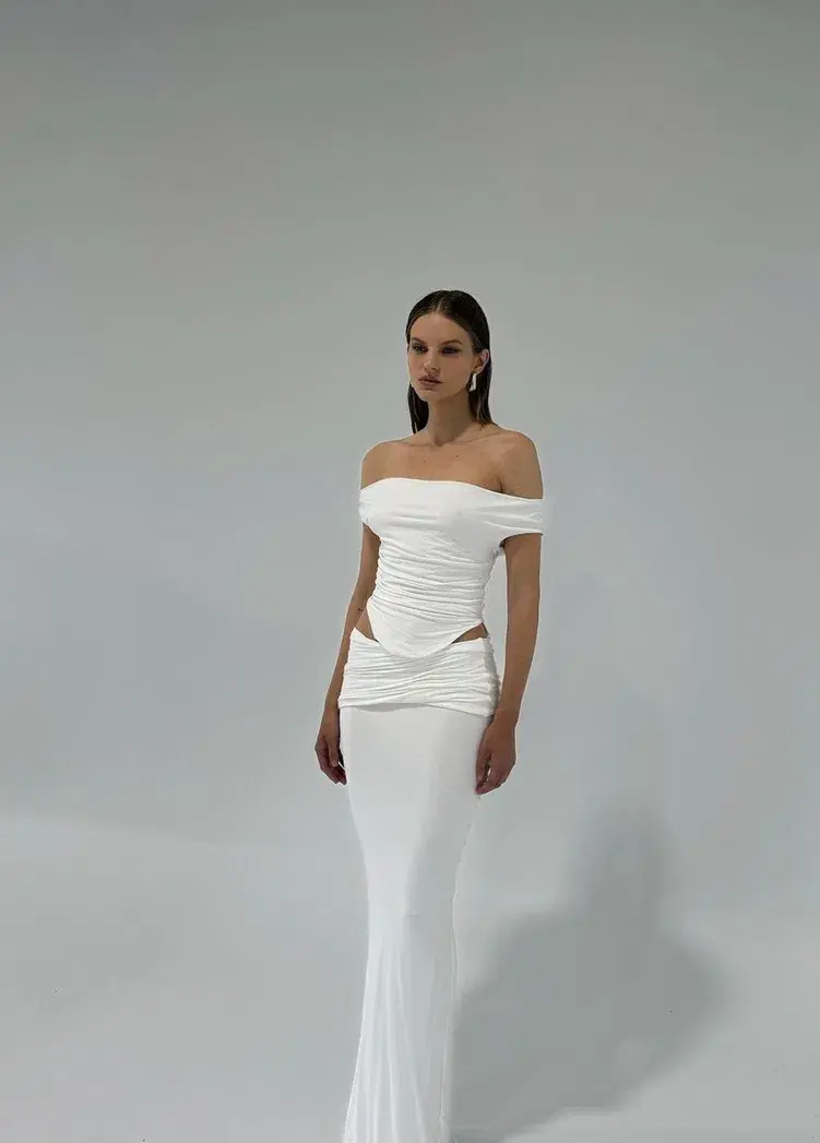 Effie Kats Kelan Set White Size 8 - Image 1
