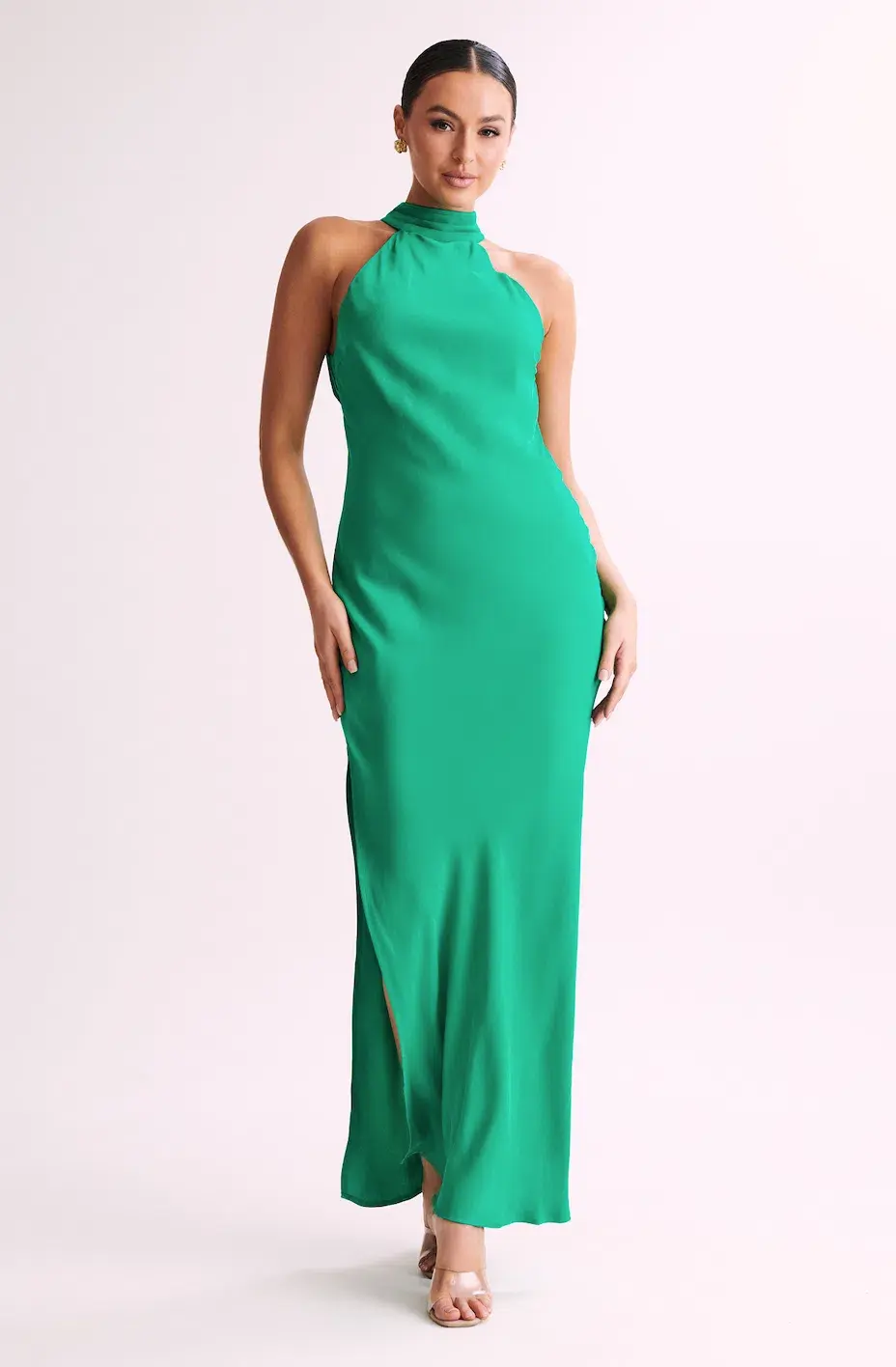 Meshki Claire Maxi Dress Green Size 8 - Image 2