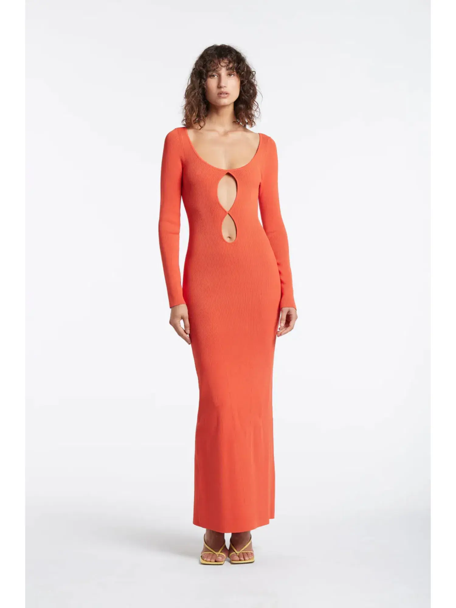 Sir the Label Petit Palace Midi Dress in Cherrybomb Size 2 / AU 10 - Image 1