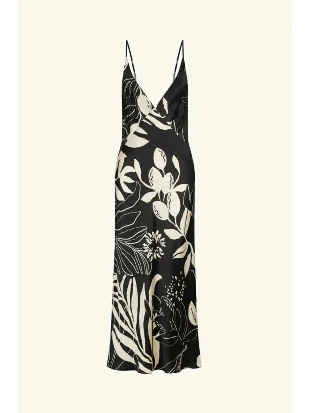 Shona Joy Silk Midi Dress in Capri Size AU 10 for rent on The Volte - main image