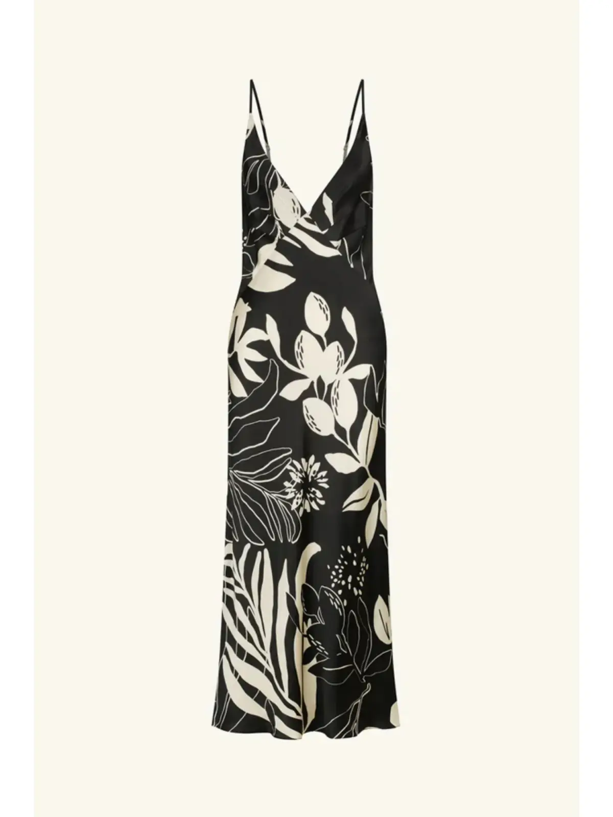 Shona Joy Silk Midi Dress in Capri Size AU 10 - Image 4
