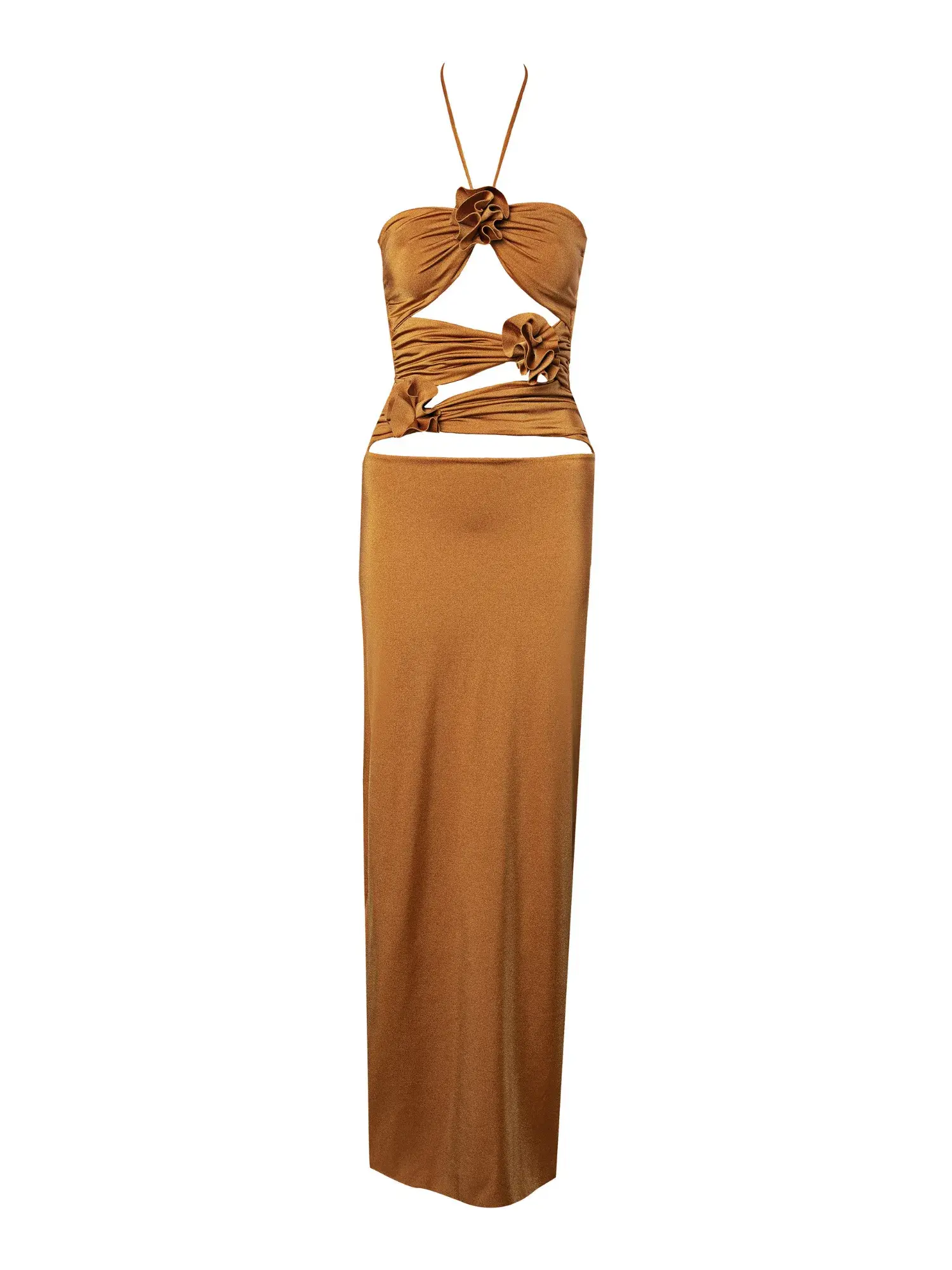 Maygel Coronel Veranera Dress in Orange Size AU 6 - Image 3