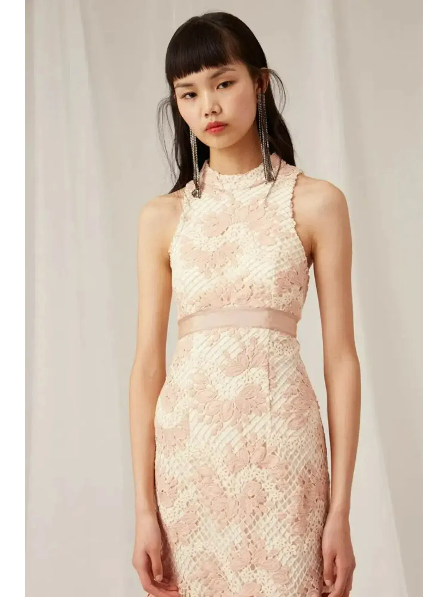 Keepsake No Air Lace Dress Pink Size AU 6  - Image 2