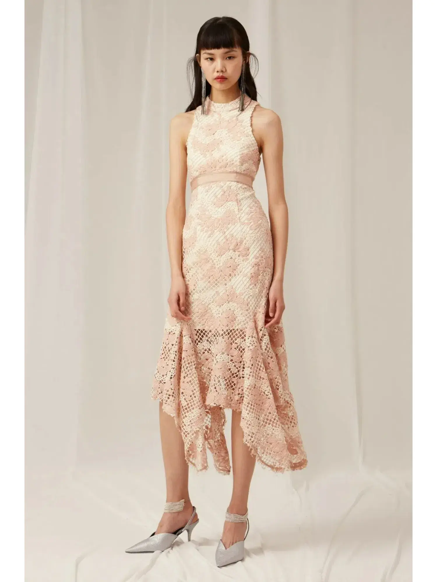 Keepsake No Air Lace Dress Pink Size AU 6  - Image 1