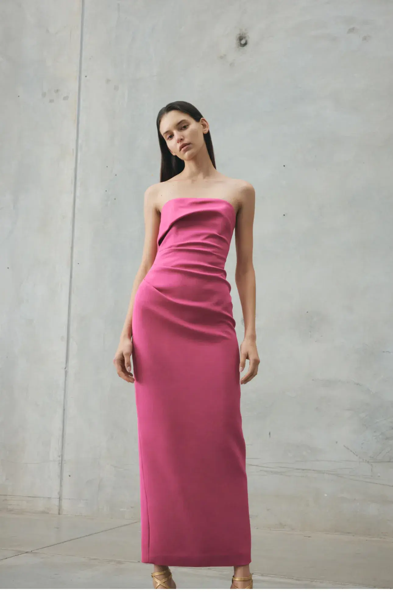 Manning Cartell Amplify Strapless Dress Boungavilla Size AU 6  - Image 5